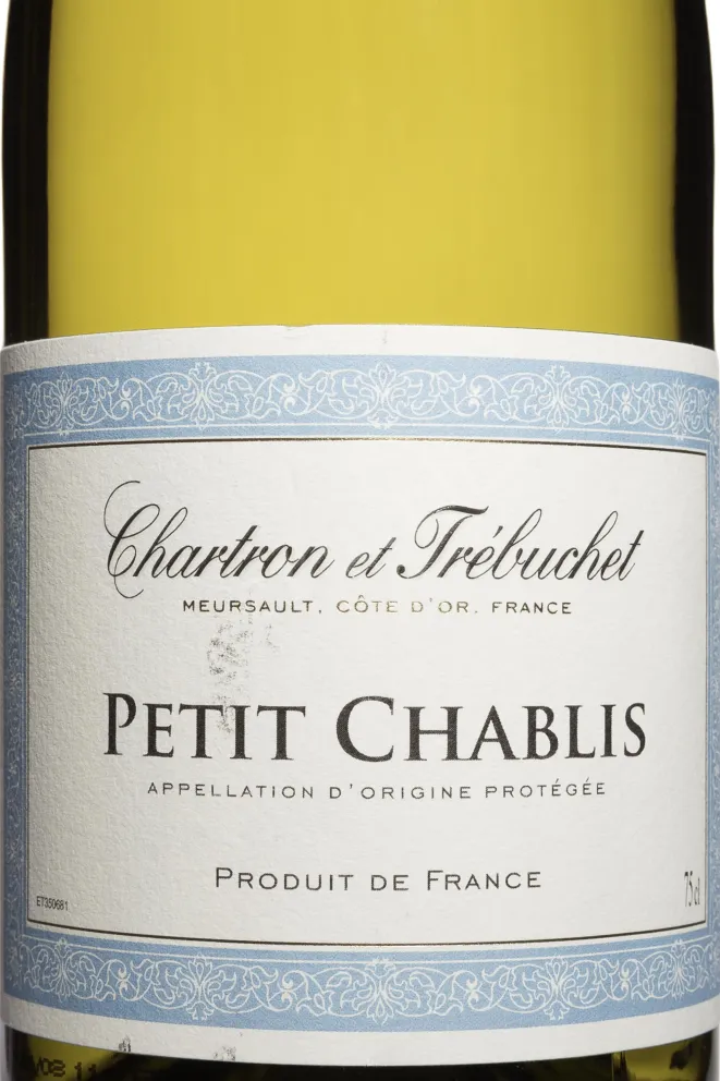 Этикетка Chartron et Trebuchet Petit Chablis AOC 2023 0.75 л