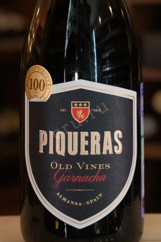 В магазине Крю Профи Piqueras Old Vines Garnacha 2023 0.75 л