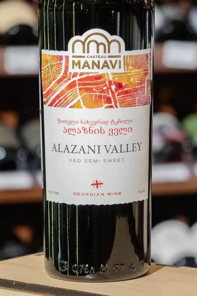 В магазине Крю Профи Chateau Manavi Alazani Valley Red 2020 0.75 л
