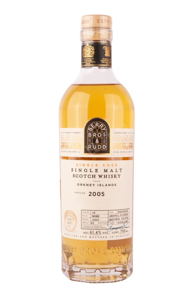 Виски Берри Броз Энд Радд Оркней Айлендс 2005 0.7