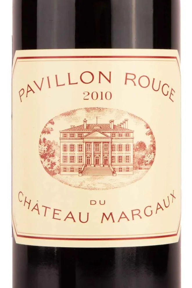 Этикетка Pavillon Rouge Du Chateau Margaux 2010 0.75 л