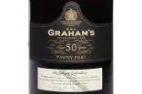 Этикетка Grahams Aged Tawny 50 Years Old in wooden box 1983 0.75 л