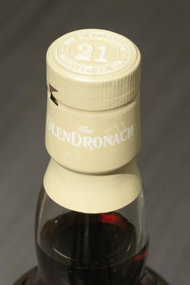 Пробка Glendronach Parliament 21 years 0.7 л