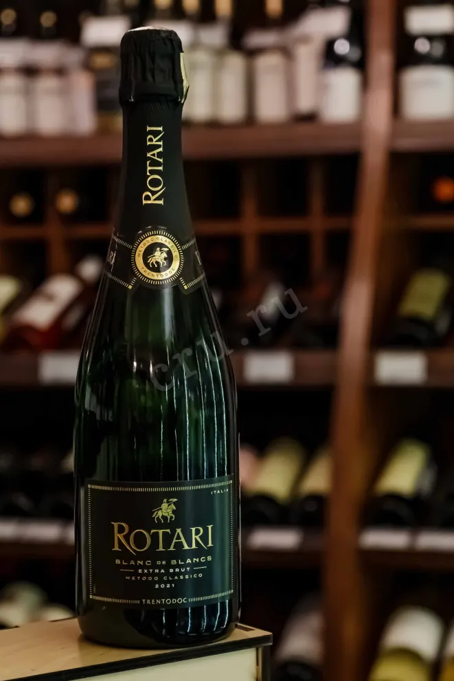 В магазине Крю Профи Rotari Blanc de Blanc Extra Brut 2021 0.75 л