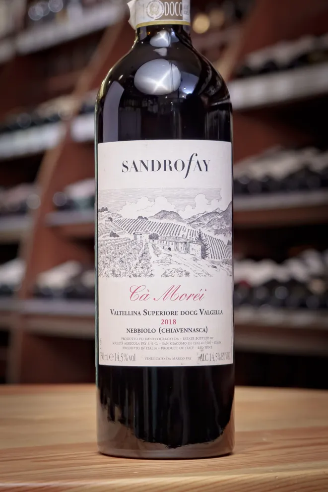 В магазине Крю Профи Sandro Fay Ca Morei Valtellina Superiore 2018 0.75 л