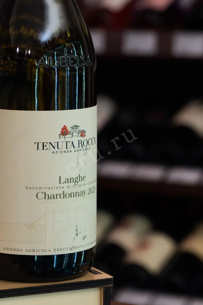 В магазине Крю Профи Tenuta Rocca Chardonnay Langhe 2023 0.75 л