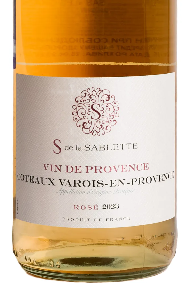 Этикетка Marcel Martin S de la Sablette Coteaux Varois en Provence AOС 2023 0.75 л