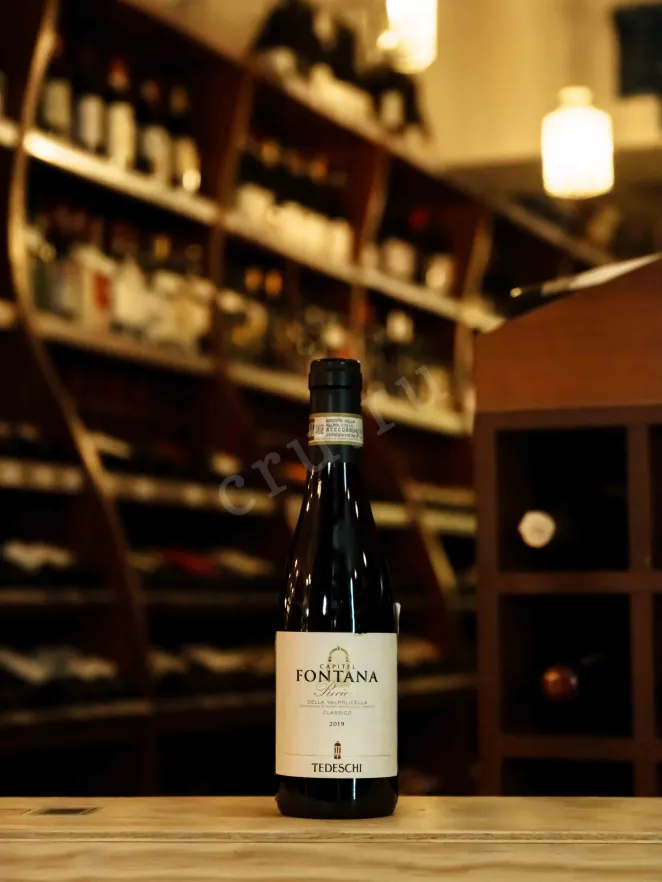 В магазине Крю Профи Tedeschi Capitel Fontana Recioto Della Valpolicella Classico DOCG 2019 0.375 л