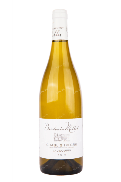 Вино Domaine Millet Chablis 1er Cru Vaucoupin 2019 0.75 л