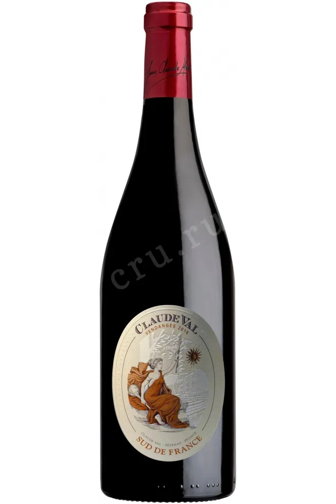 Вино Claude Val Rouge Languedoc Roussillon IGP  0.75 л