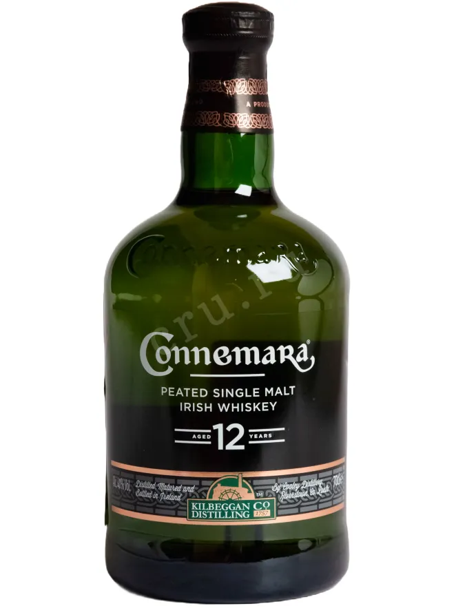 Бутылка Kilbeggan Connemara 12 years in tube  0.7 л