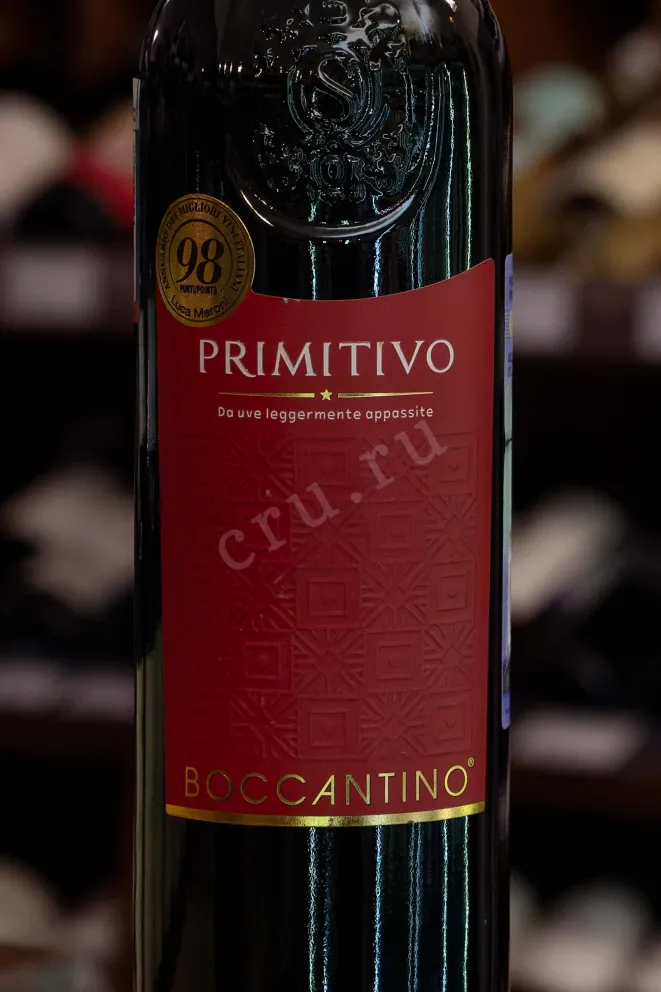 В магазине Крю Профи Boccantino Primitivo Appassito Salento 2024 0.75 л