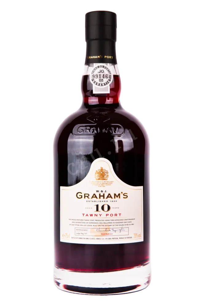 Бутылка портвейна Грэмс Энджд Тони Порт 10 лет в подарочной коробке 0.75 л