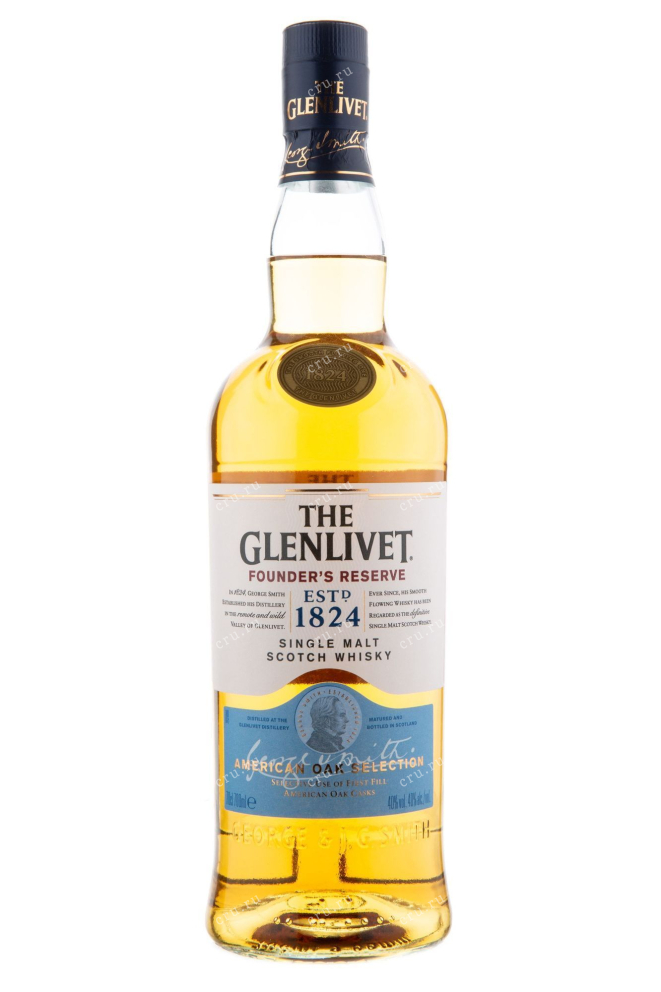 Виски Glenlivet Founders Reserve gift box  0.7 л
