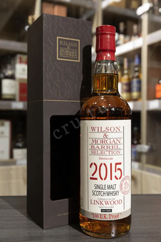 В магазине Крю Профи Wilson & Morgan Barrel Selection Linkwood Sherry Finish Oloroso 9 Years Old in gift box 0.7 л