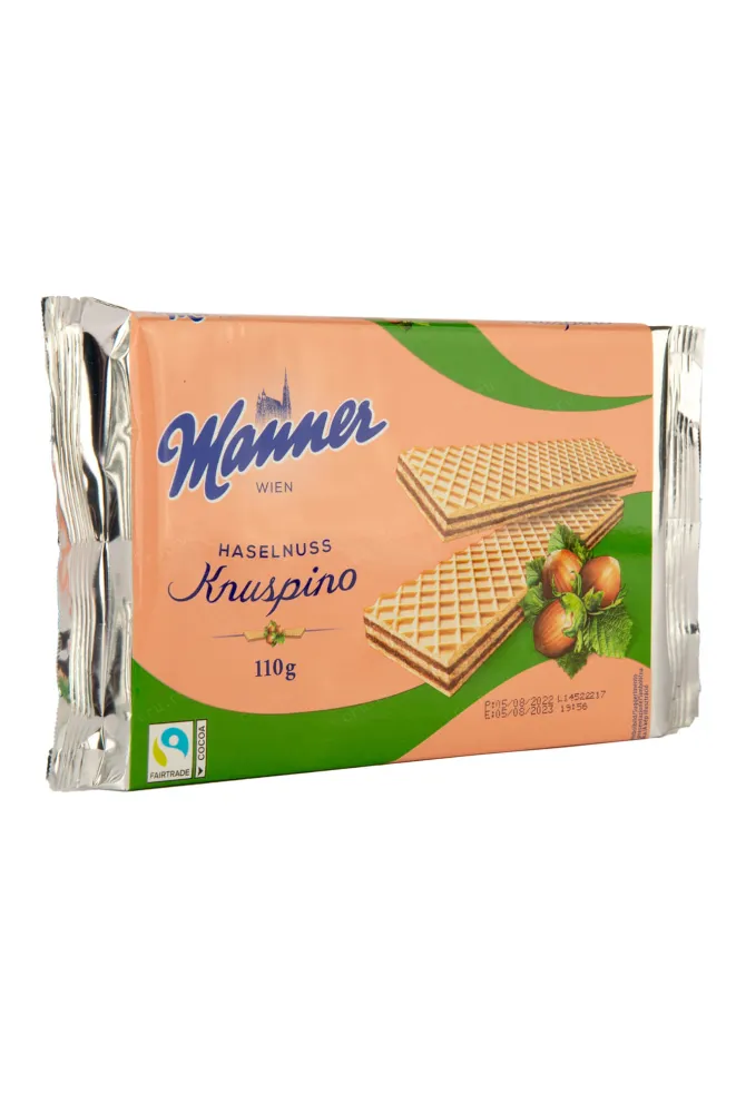 Вафли Manner Knuspino Kazelnuss 110 г