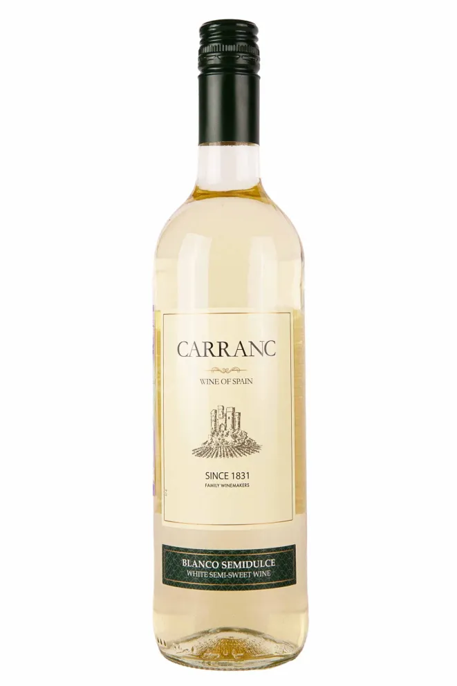 Вино Carranc Blanco Semidulce 2022 0.75 л