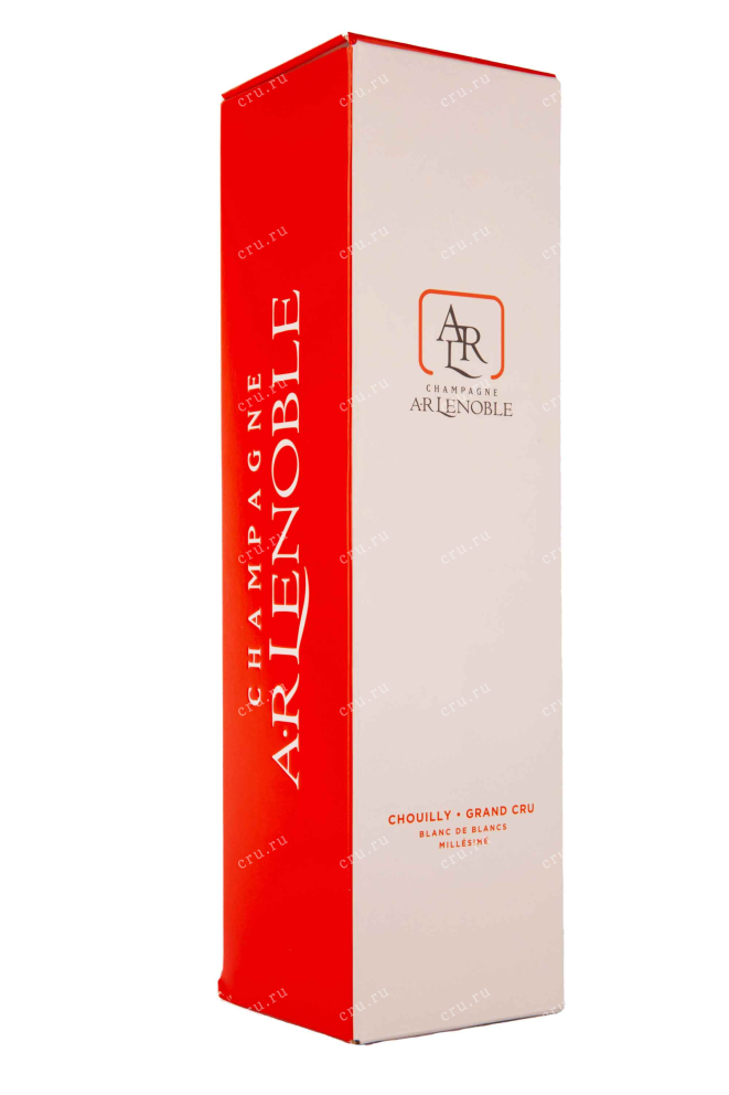 Подарочная коробка AR Lenoble Blanc de Blancs Chouilly Grand Cru Millesime gift box 2012 0.75 л