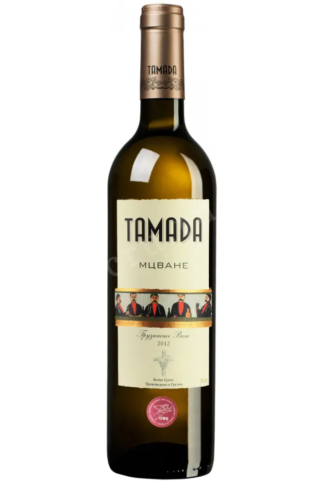 Вино Tamada Mtsvane 2012 0.75 л