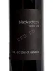 Этикетка Plozza Black Edition Sforzato 2018 0.75 л
