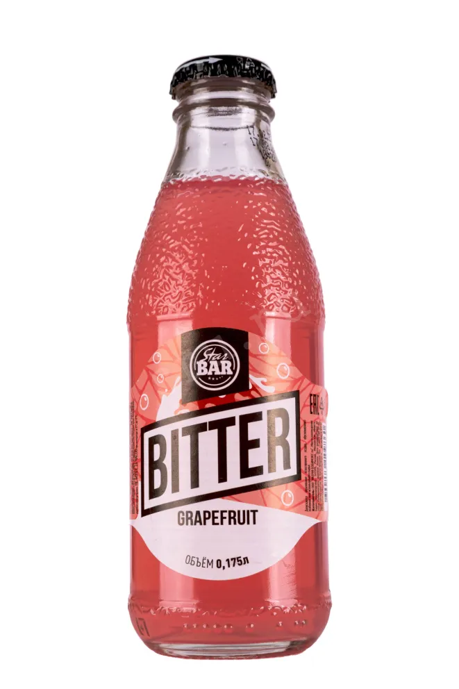 Газированный напиток Starbar Bitter Grapefruit Стеклянная бутылка 0.175 л