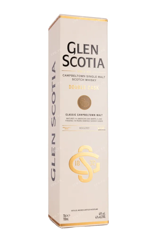 Подарочная коробка Glen Scotia Double Cask 0.7 л