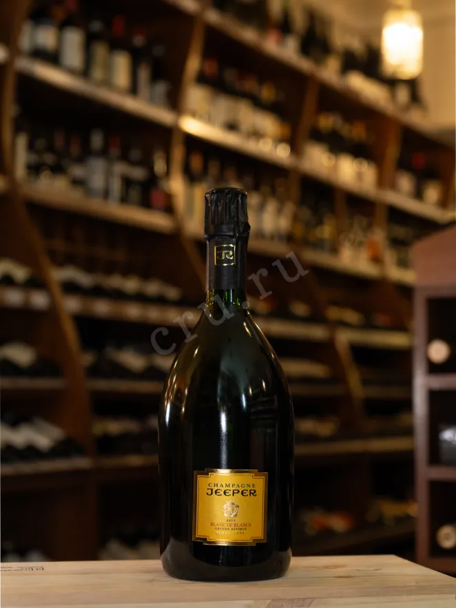 В магазине Крю Профи Jeeper Grand Reserve Blanc de Blancs 2018 0.75 л