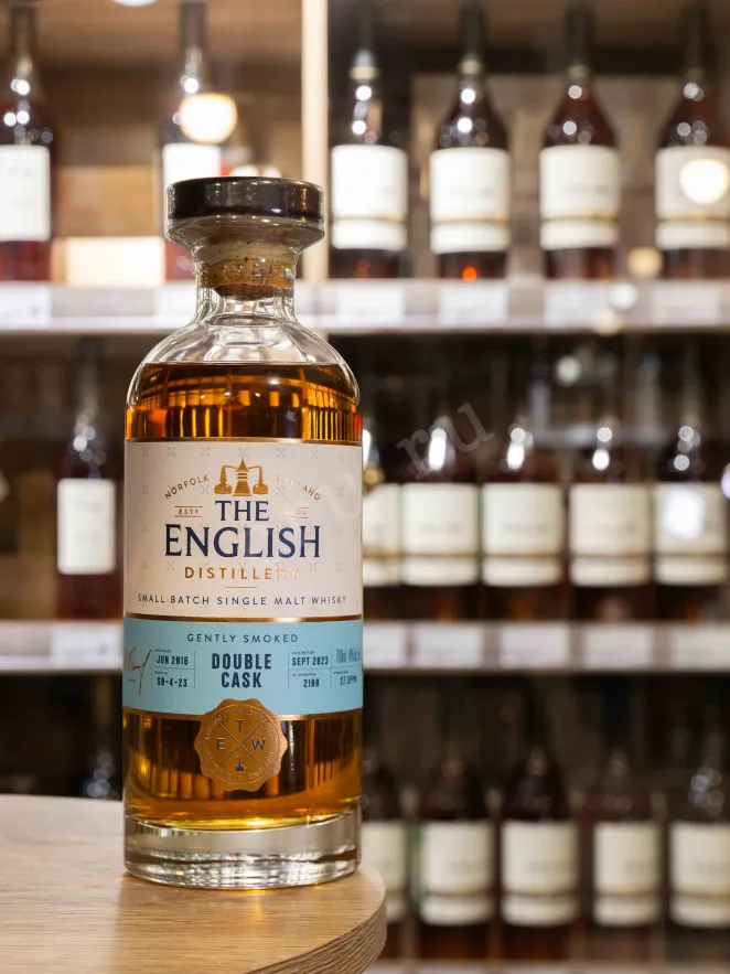 В магазине Крю Профи English Gently Smoked Double Cask Single Malt in gift box 0.7 л