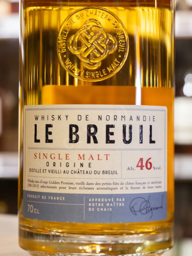 В магазине Крю Профи Le Breuil Single Malt Origine gift box 0.7 л