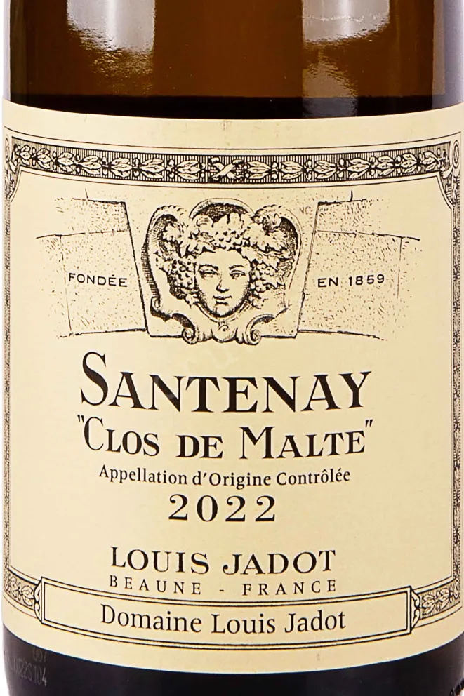 Этикетка Louis Jadot Santenay Clos de Malte 2022 0.75 л