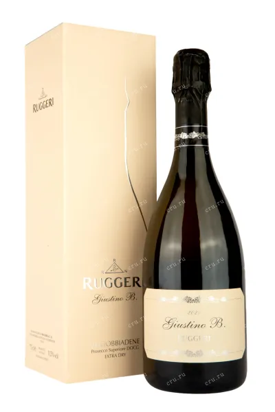 Игристое вино Guistino Bi Prosecco Superiore Valdobbiadene 2022 0.75 л