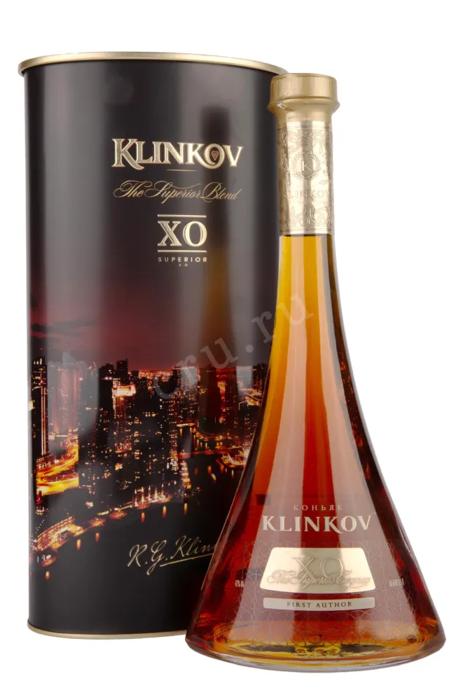 Коньяк Клинков ХО в тубе  0.5 л