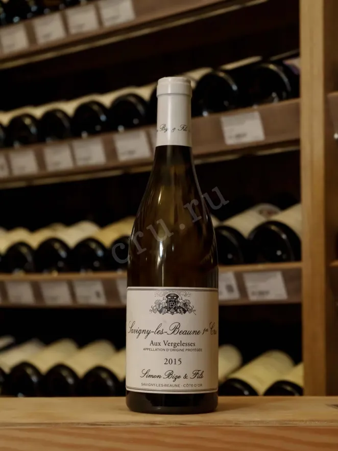 В магазине Крю Профи Savigny-les-Beaune 1er Cru Aux Vergelesses Simon Bize et Fils 2015 0.75 л