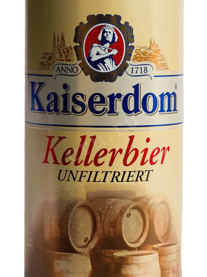 Этикетка Kaiserdom Kellerbier 0.5 л