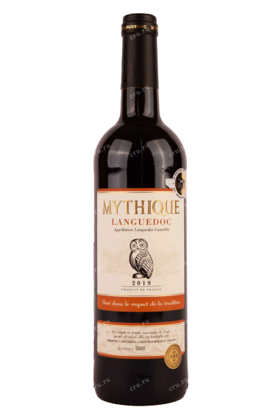 Вино Mythique Languedoc 2019 0.75 л