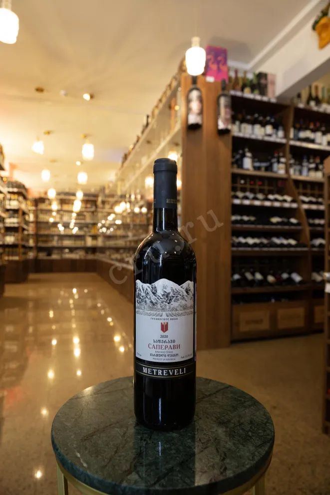 В магазине Крю Профи Metreveli Saperavi 2020 0.75 л