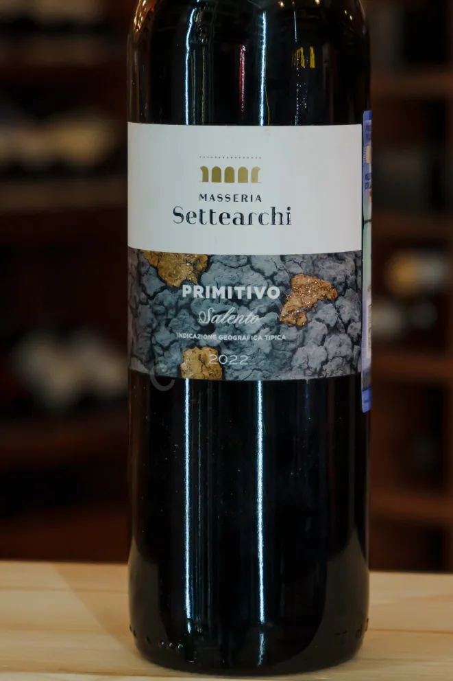 В магазине Крю Профи Masseria Sette Archi Primitivo Salento 2022 0.75 л