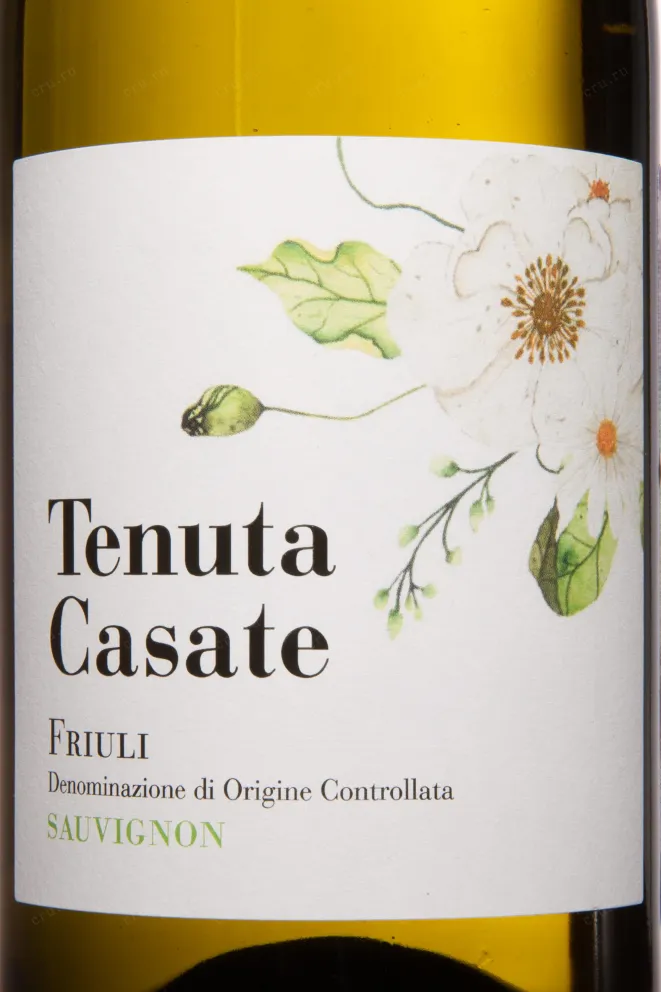 Этикетка Tenuta Casate Sauvignon 2022 0.75 л