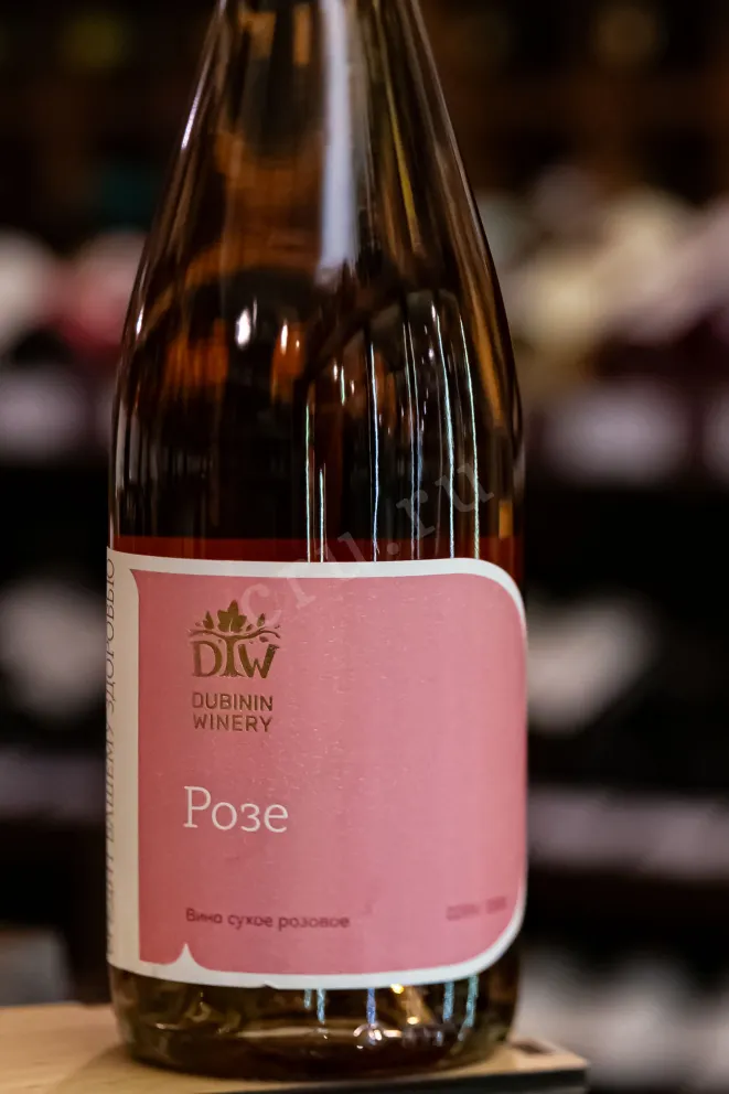 В магазине Крю Профи Dubinin Winery Rose Merlot 2022 0.75 л