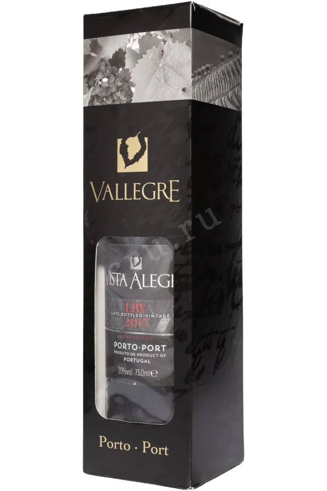 В подарочной коробке Vista Alegre LBV 2017 0.75 л