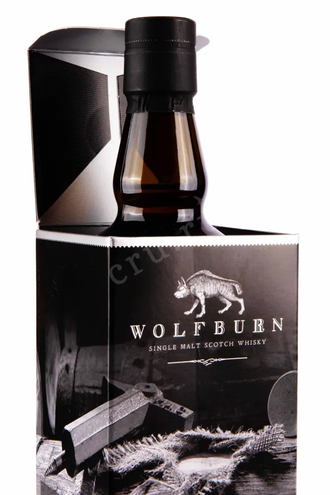 В подарочной коробке Wolfburn 10 years 0.7 л