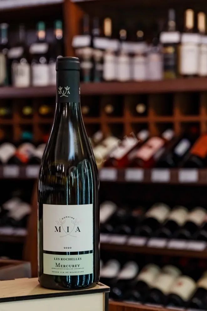 В магазине Крю Профи Domaine MIA Les Rochelles Mercurey 2020 0.75 л