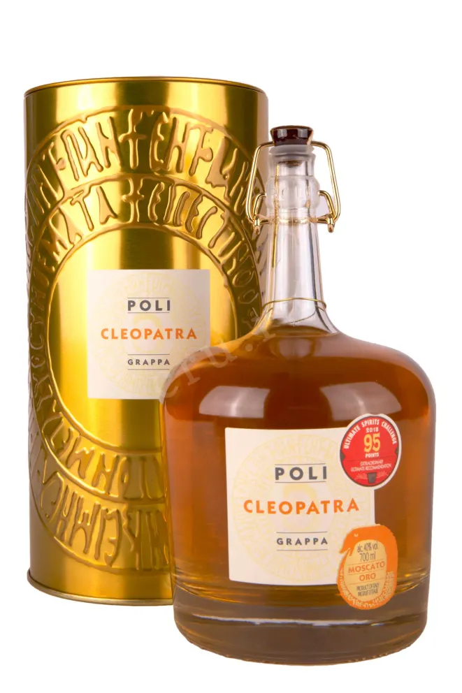 Граппа Poli Cleopatra Moscato Oro  0.7 л