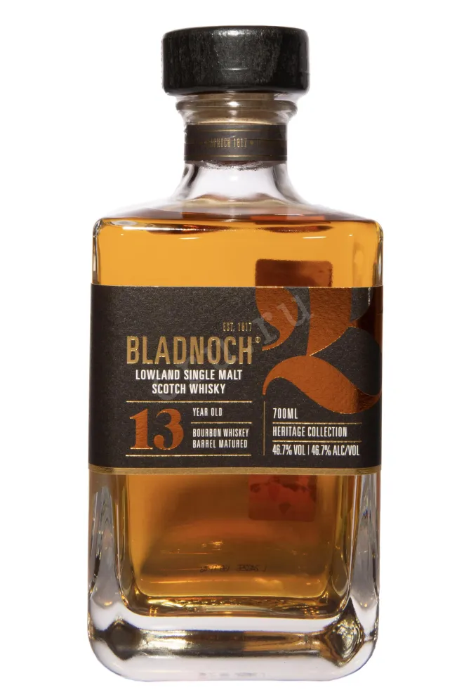 Бутылка Bladnock 13 Years Old Lowland Single Malt in gift box 0.7 л