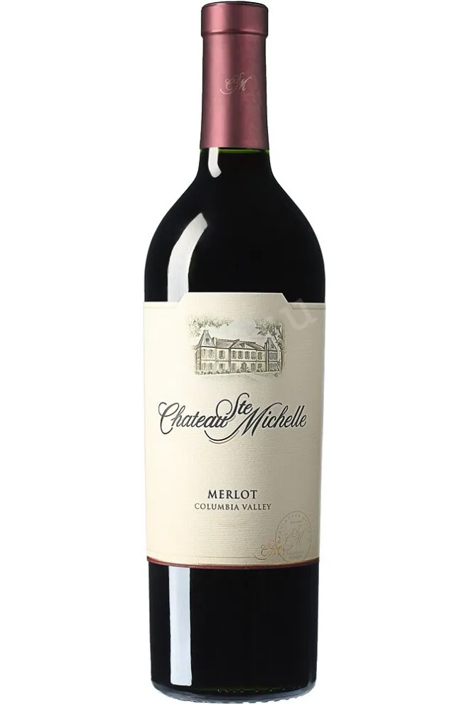 Вино Chateau Ste Michelle Merlot Columbia Valley 2015 0.75 л