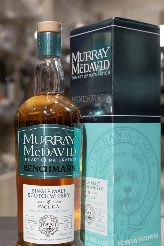 В магазине Крю Профи Murray McDavid Benchmark Caol Ila 8 Years Old gift box 0.7 л