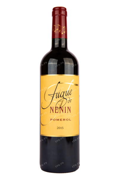 Вино Fugue de Nenin Pomerol AOC 2015 0.75 л
