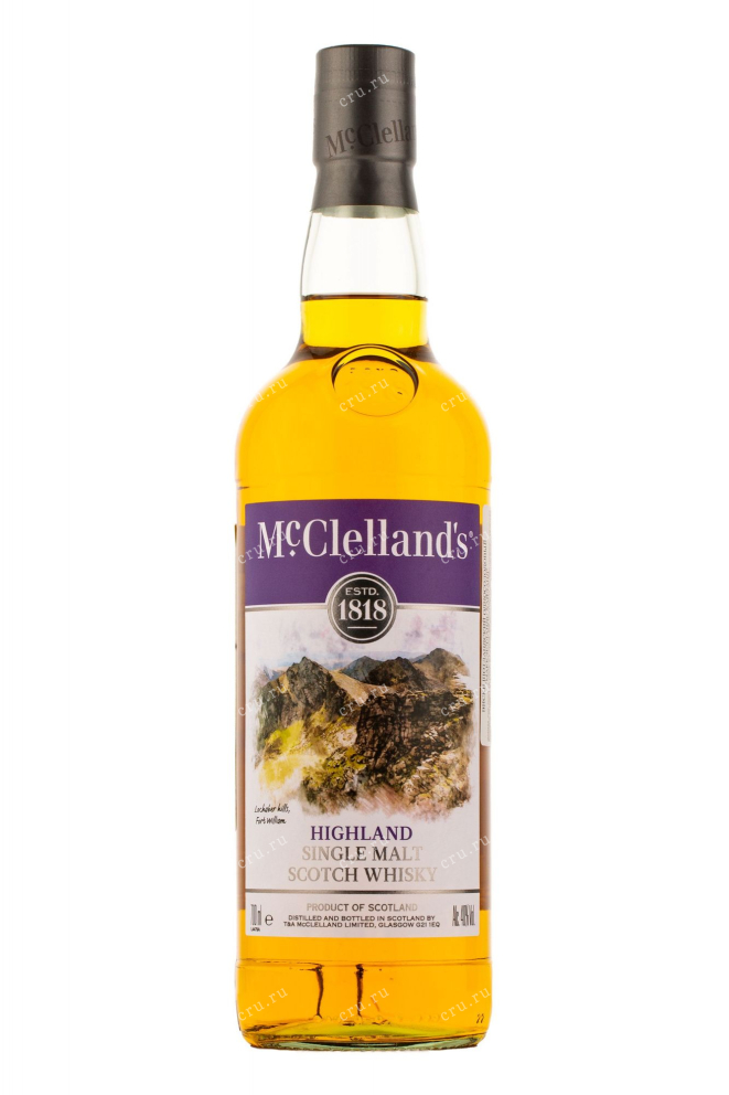 Бутылка виски Макклелландс Хайленд 0.7