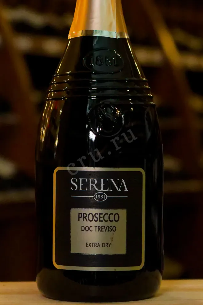В магазине Крю Профи Serena 1881 Prosecco Extra Dry Treviso DOC 2023 0.75 л