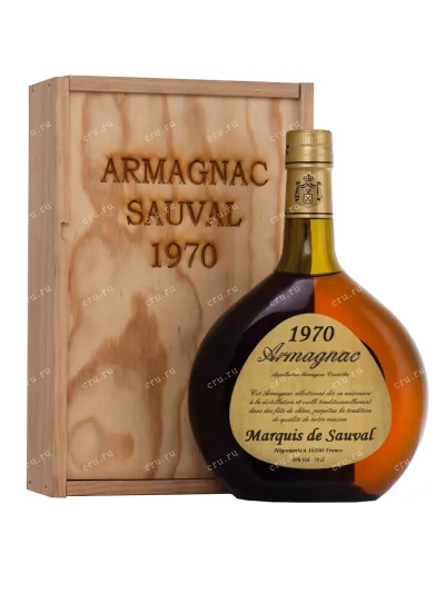 Арманьяк Marquis de Sauval 1970 0.7 л